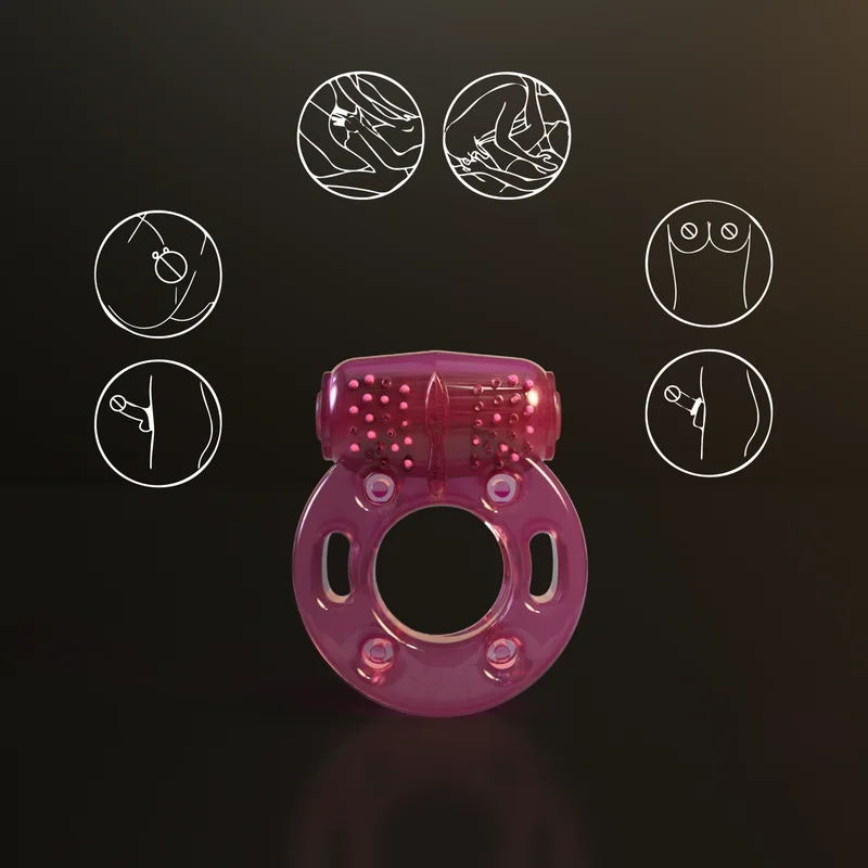 Pleasure Vibrator Ring - Unisex