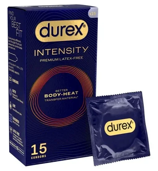 Durex Intensity Condoms Regular Fit 15 Pack