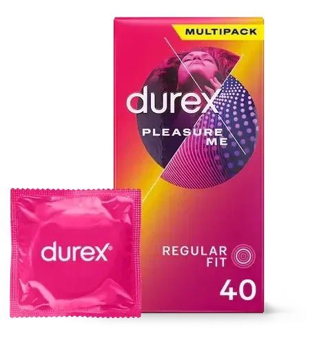 Durex Pleasure Me Condoms 40 pack