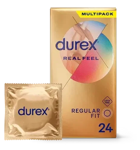 Durex Real Feel Condoms 24 pack
