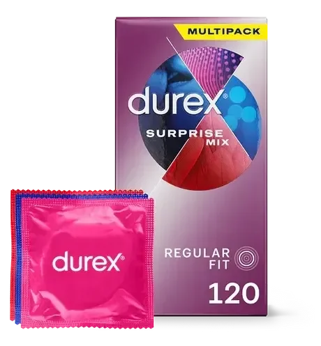 Durex Surprise Me Condoms 120 pack