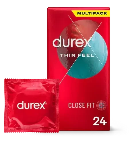 Durex Thin Feel Close Fit Condoms 24 pack