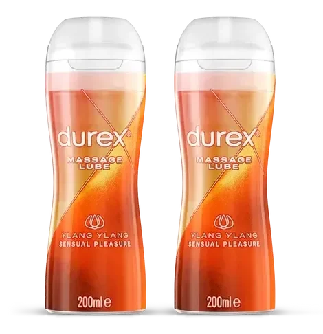 Durex 2 in 1 Ylang Ylang Sensual Massage Lube (400ml)