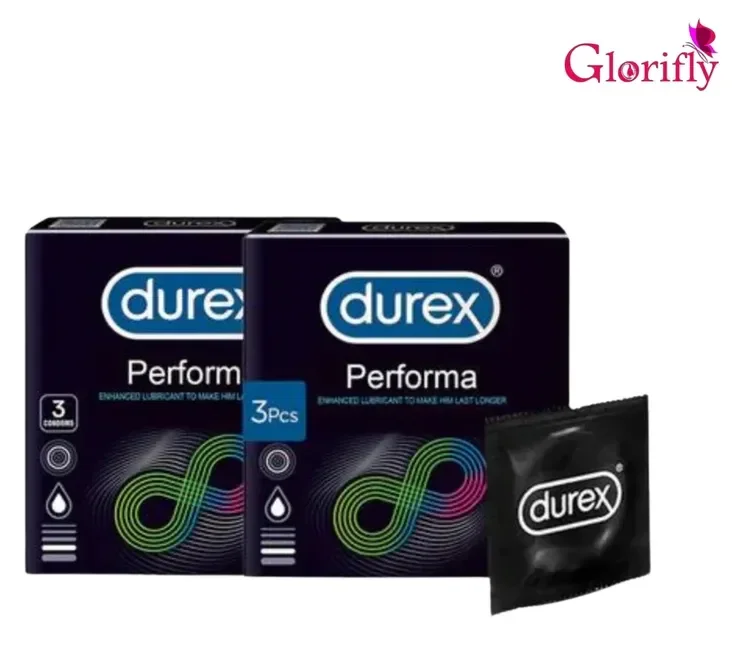 Pack of 2 Durex - Condoms 3S Performa.